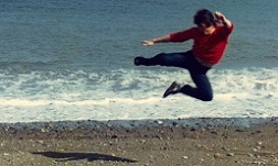 Flying side-kick, Co. Wicklow.